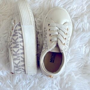 Michael Kors toddler sz 4 shoes slip on sneakers